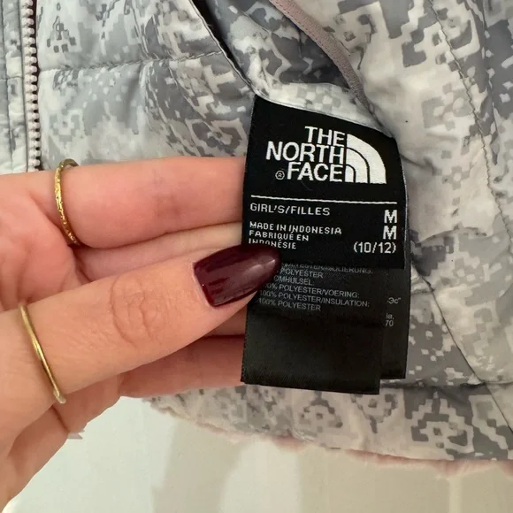 LA1. The North Face Girl’s Reversible Fur Puffer Coat Jacket Ski - Picture 6 of 7